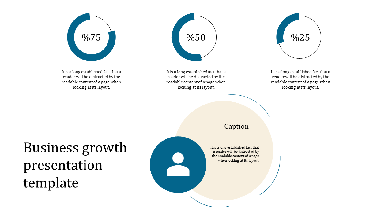 Innovative Business Growth PPT Template for Strategy