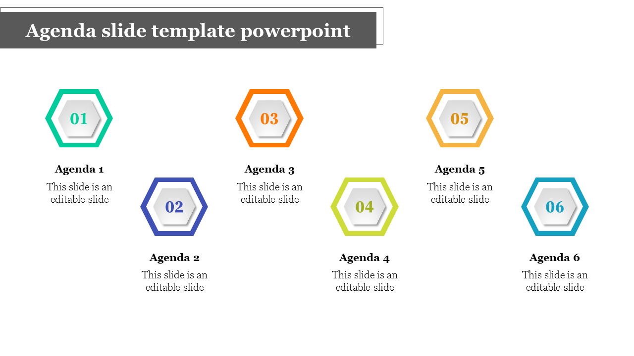 Versatile Agenda Slide Template for PPT and Google Slides