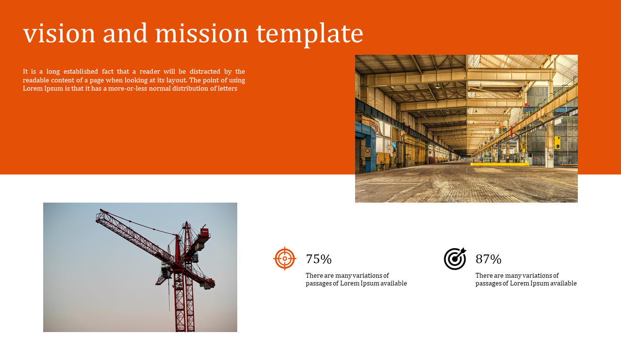 Vision And Mission Template and Google Slides Themes