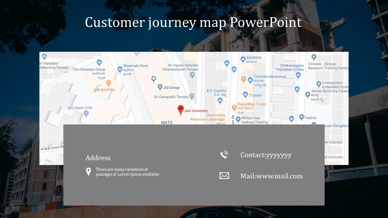 Editable Customer Journey Map PowerPoint Presentation Template