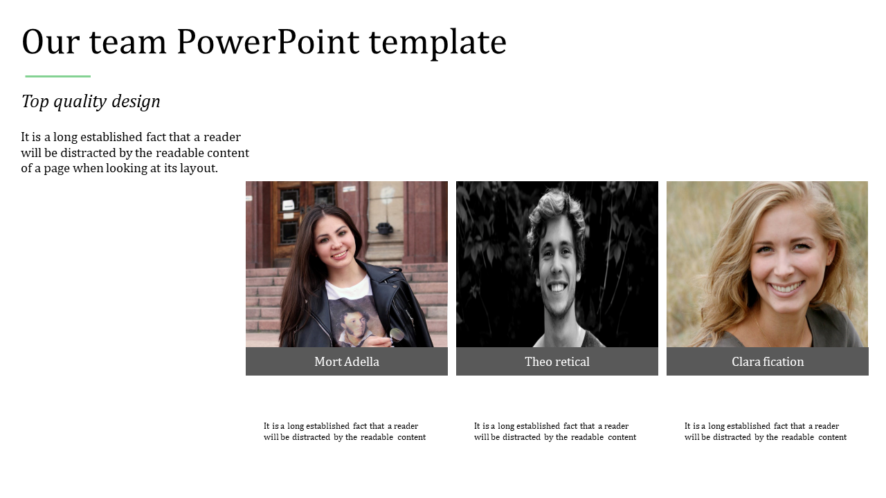 Buy Our Team PowerPoint Presentation Template  Design