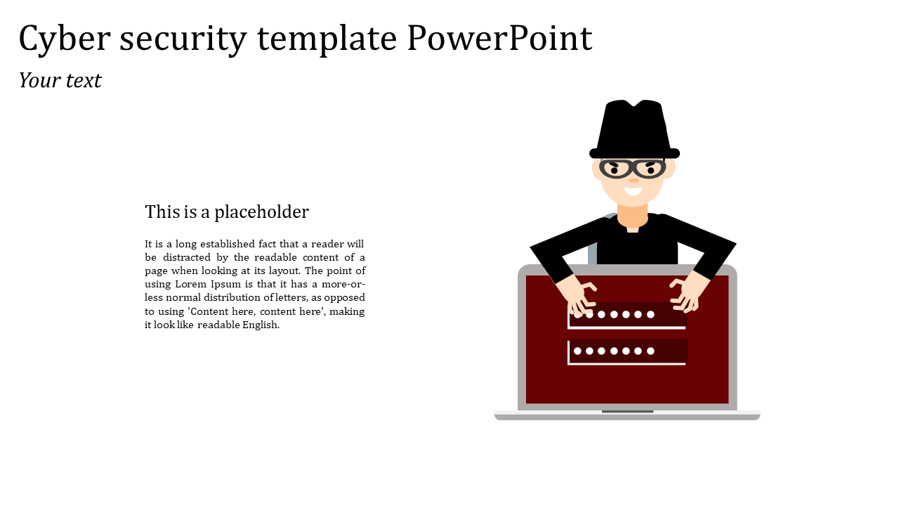 Advanced Cyber Security PowerPoint Templates for Safety