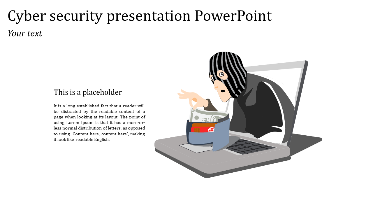 Cyber Security  PowerPoint Template and Google Slides