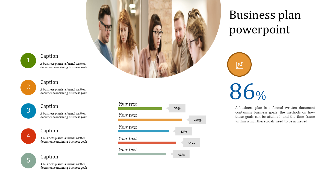 Awesome Business Plan PowerPoint Template Presentation