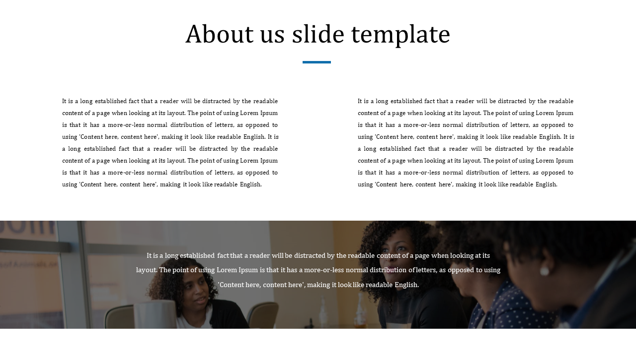 Attractive About Us PowerPoint Template and Google Slides Themes