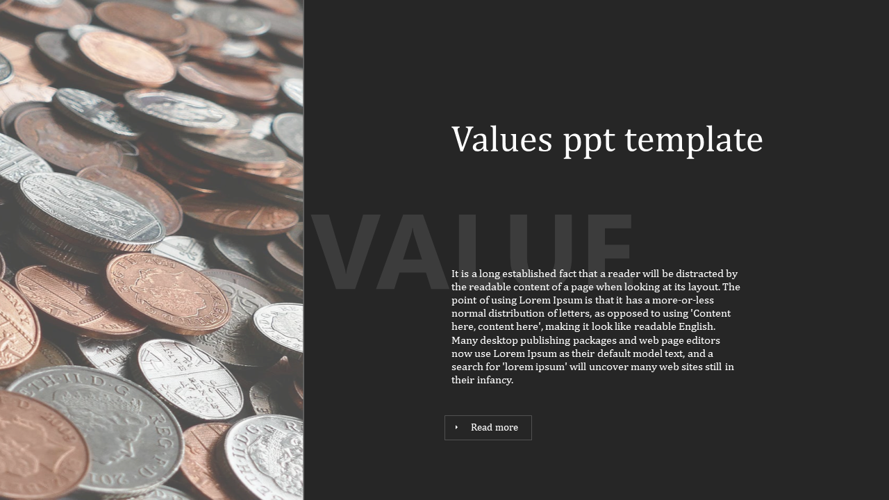 Values PPT Template and Google Slides Themes