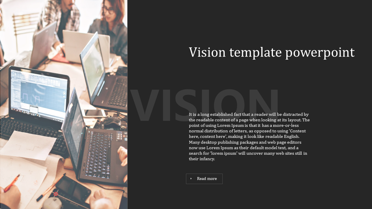 Professional Vision PowerPoint Template & Google Slides Theme