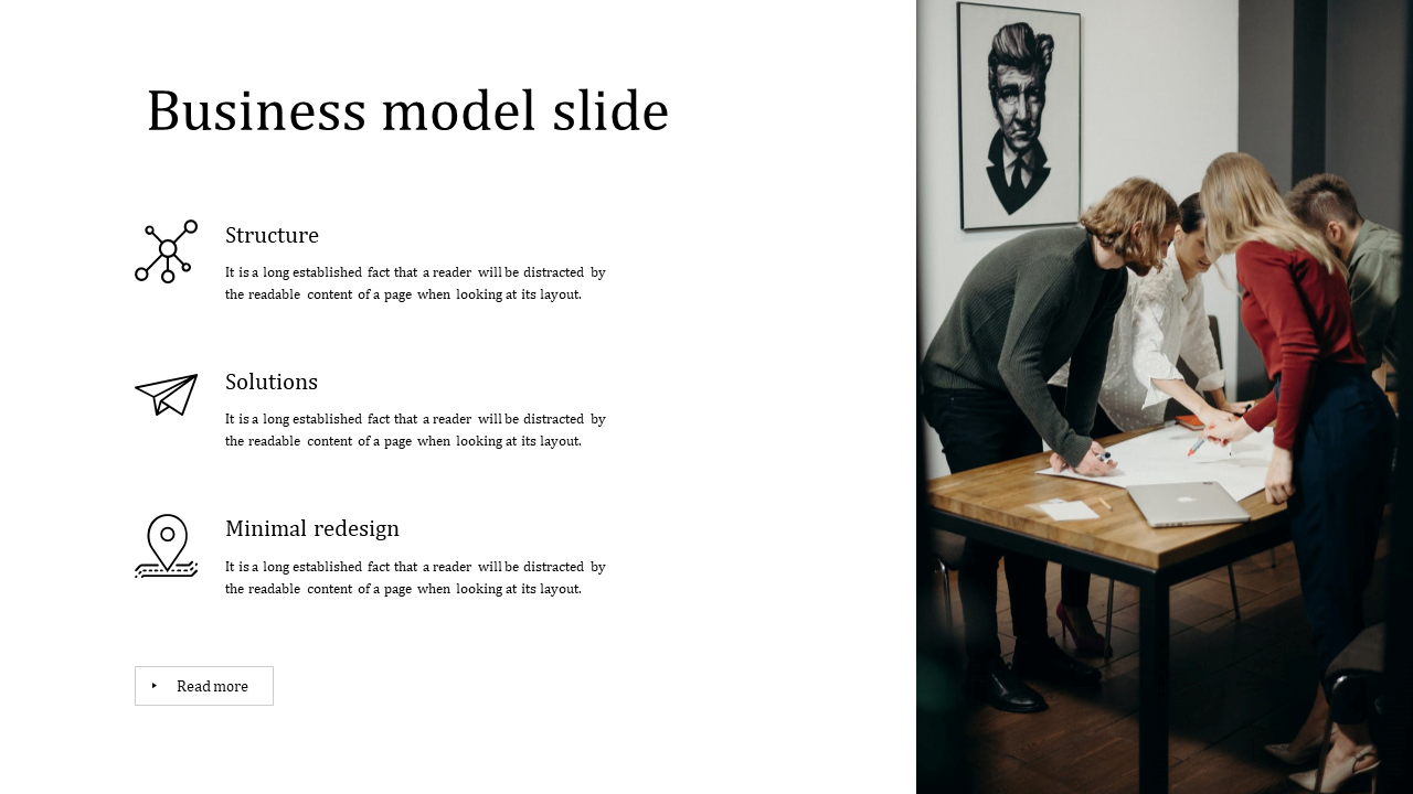 Incredible Business Model PPT Presentation Template