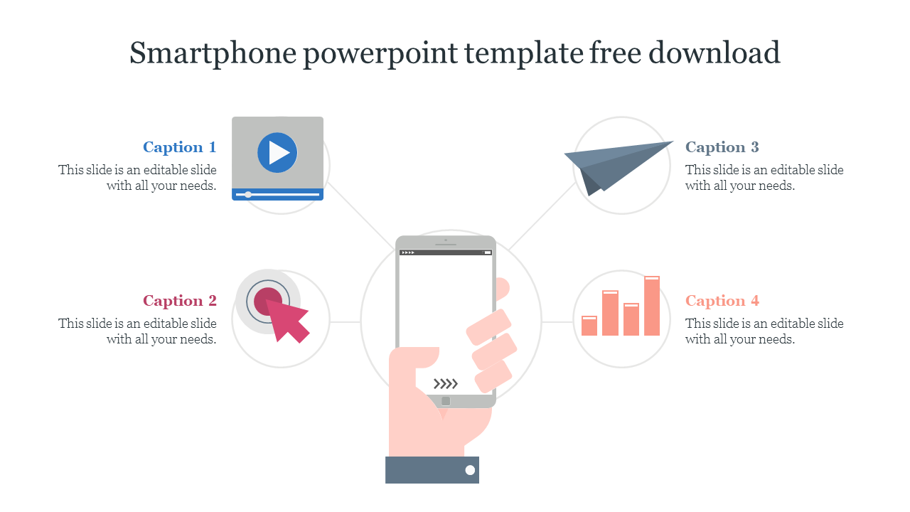 Smartphone PowerPoint Template Free Download Google Slides