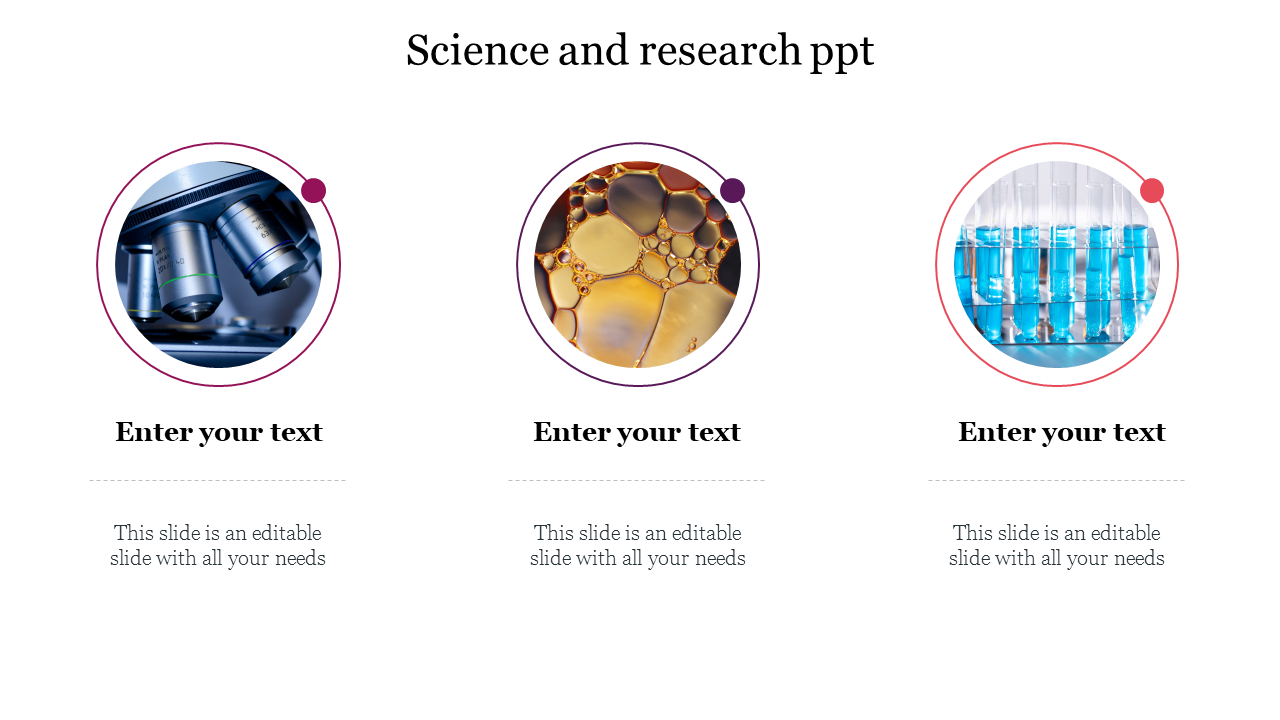 Stunning Science And Research PPT Presentation