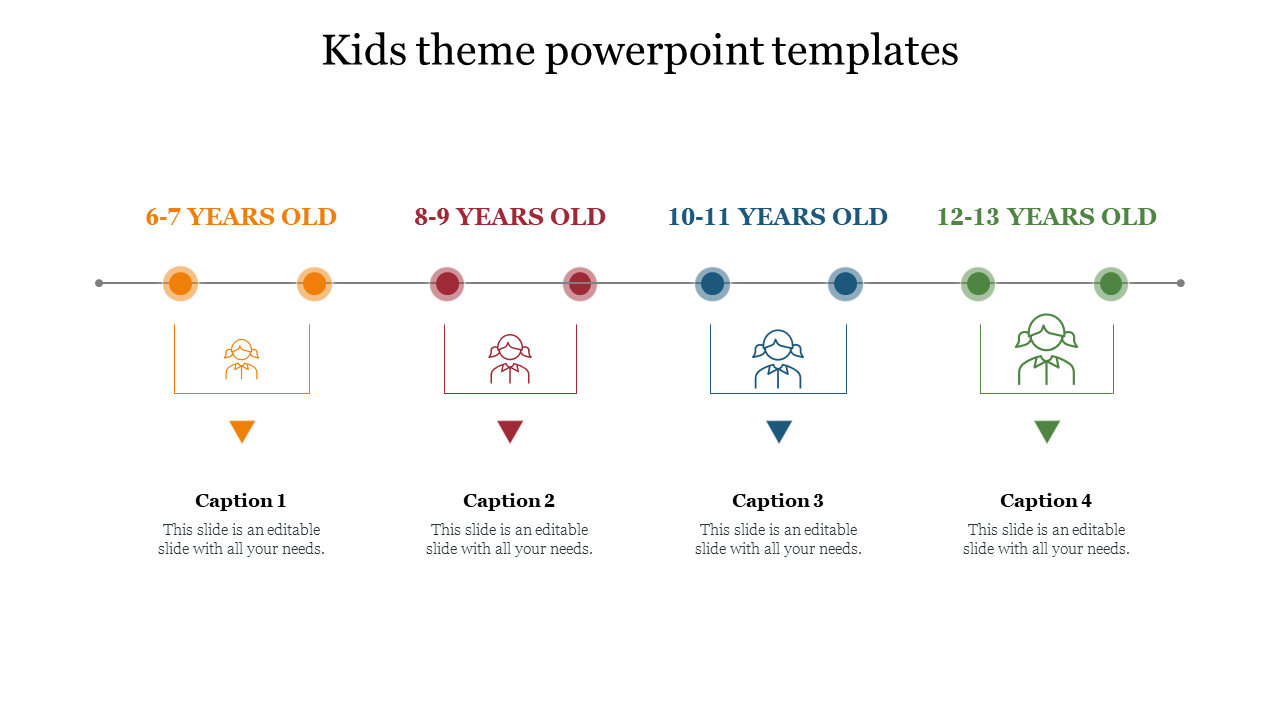 Attractive Kids Theme PowerPoint Templates Designs