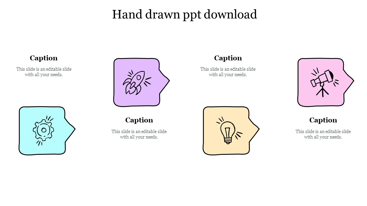 Innovative and Free Hand Drawn PPT Download Immeadietly