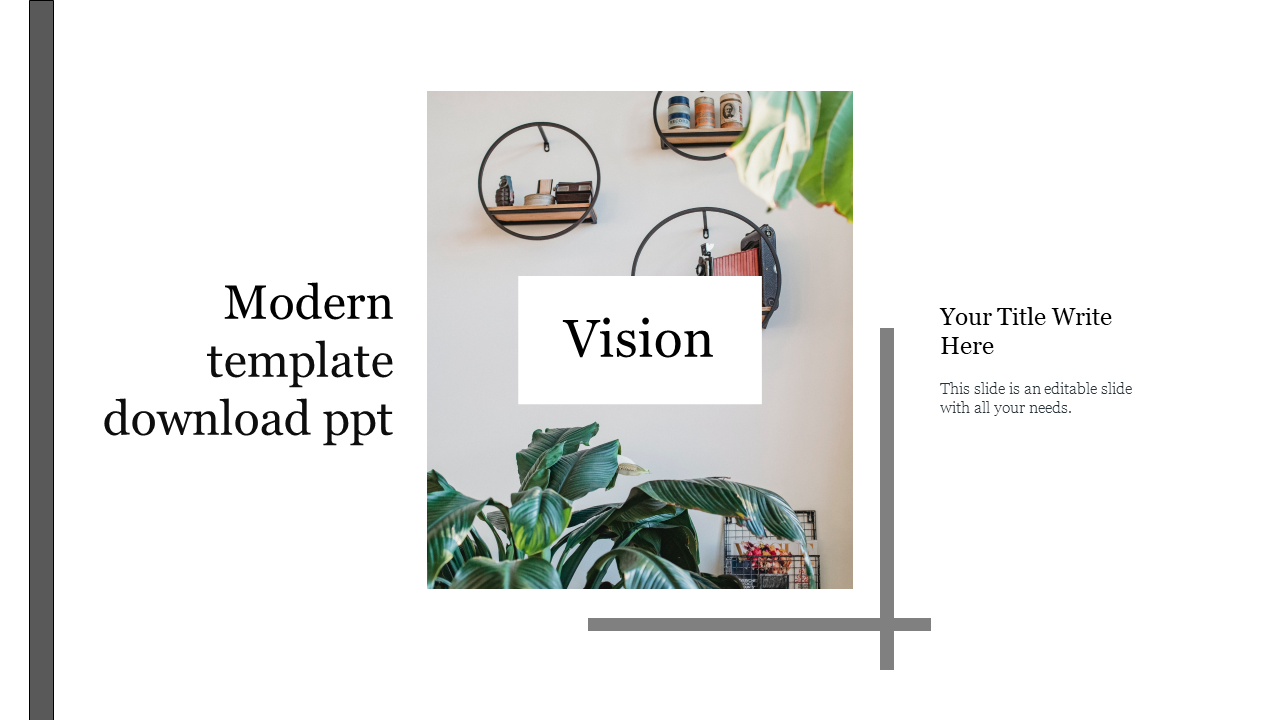 Use Modern Template Download PPT Presentation Slides