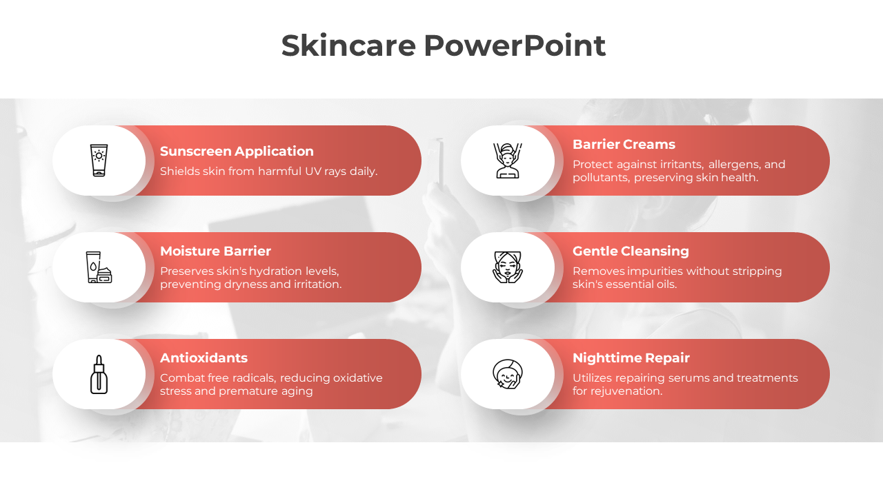 Optimize Skincare PowerPoint And Google Slides Template