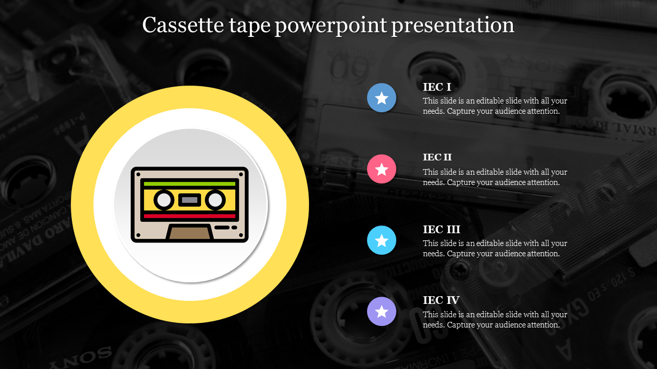 Effective Cassette Tape PowerPoint Presentation