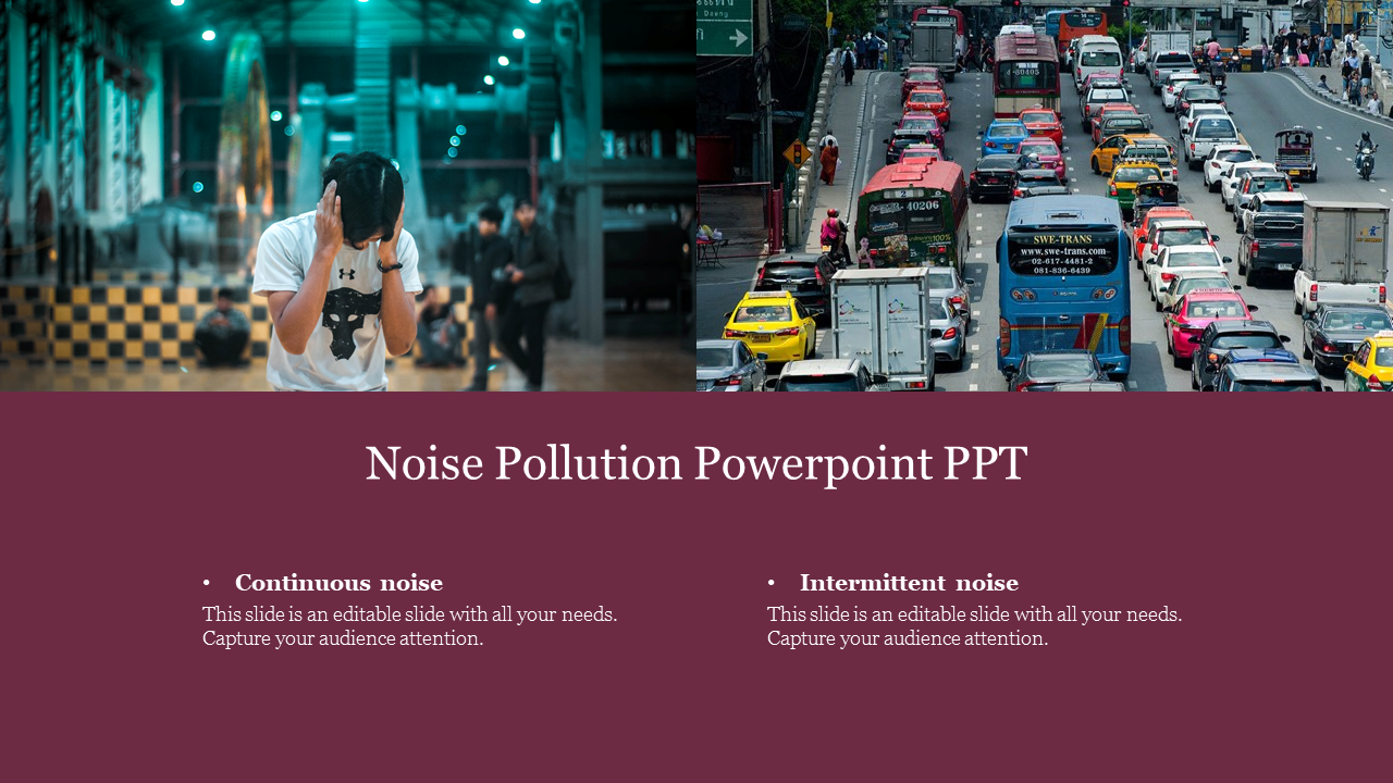 noise pollution control ppt