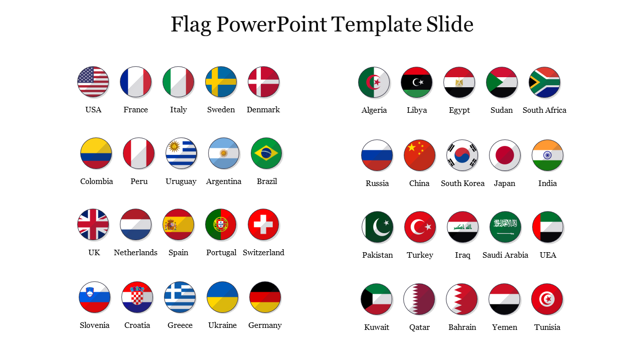 Russia Flag PowerPoint Template - PresentationGO