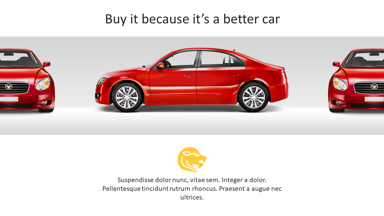 Editable Car Theme PowerPoint Slide For Presentation 