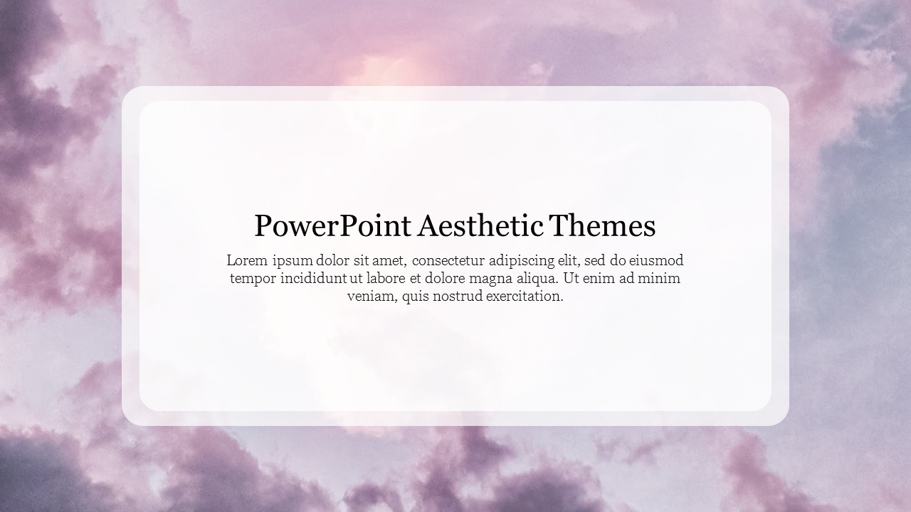 PPT Aesthetic Themes Template Presentation and Google Slides