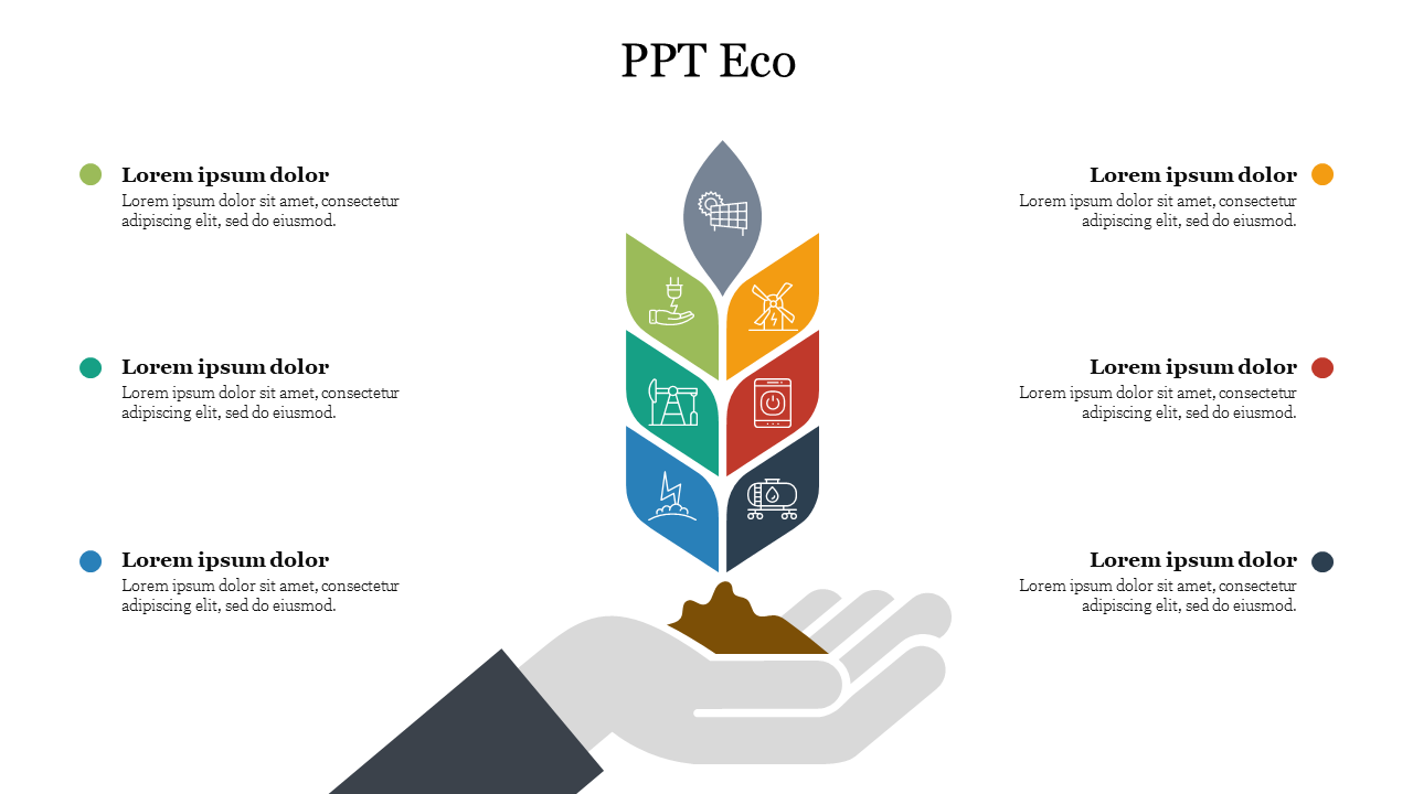 Innovative PPT Eco Presentation Slide PPT Template