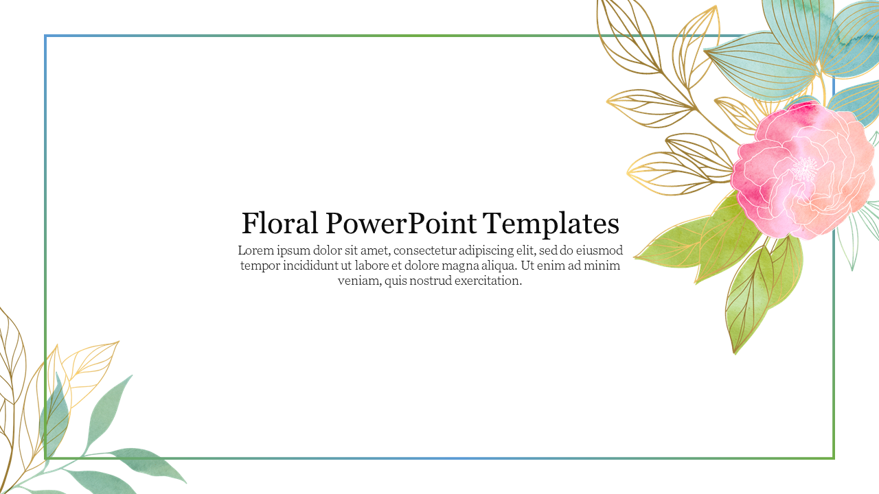 Pink Pastel Plain PPT PowerPoint Background & Google Slides
