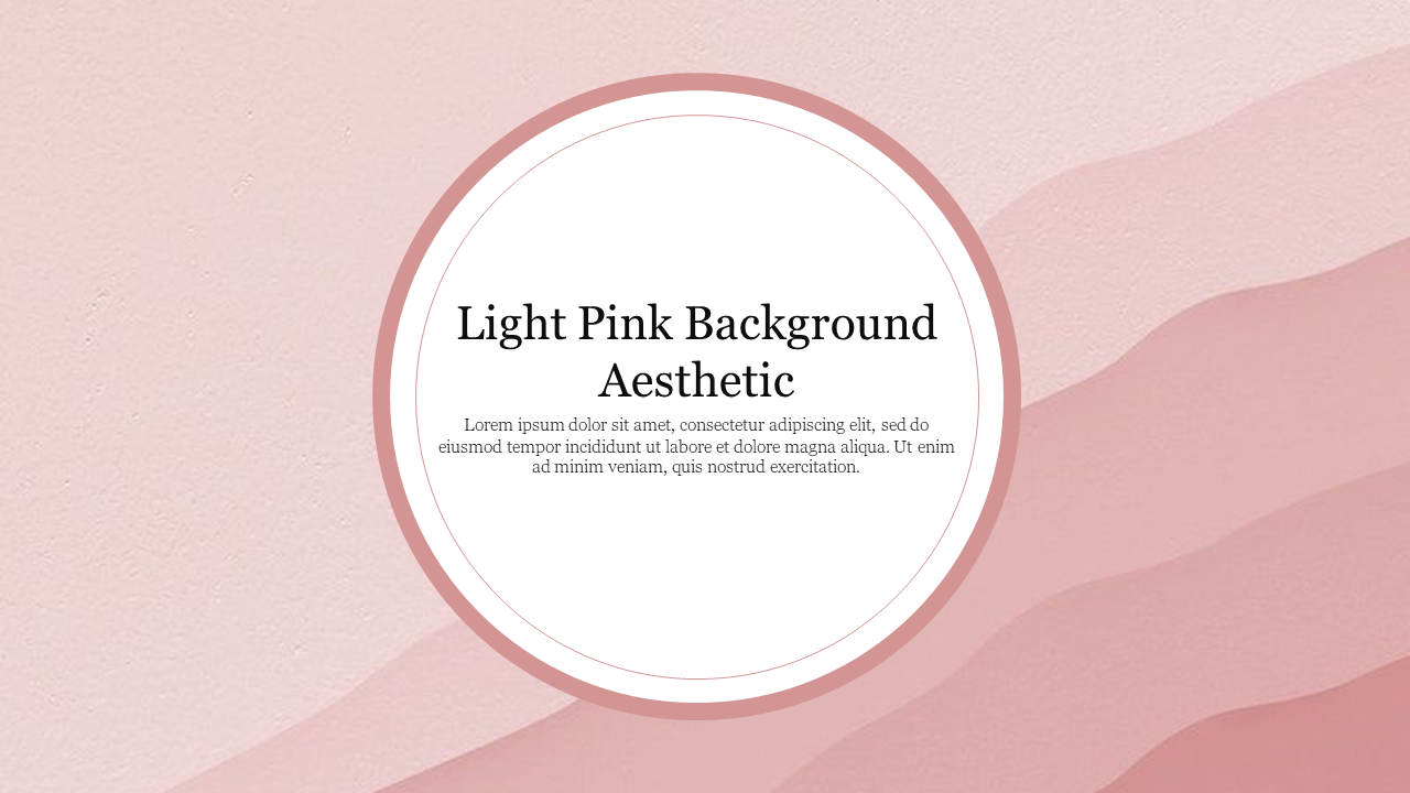 Hình nền màu hồng nhạt thẩm mỹ sẽ khiến bạn mê mẩn ngay lập tức. Với đầy đủ các mẫu hình nền cho Google Slides & PPT Template, bạn sẽ làm chủ bất kỳ thẩm mỹ học nào cho bạn muốn. Hãy nhấp chuột để khám phá các hình nền màu hồng nhạt thẩm mỹ và trở thành một chuyên gia về thiết kế.