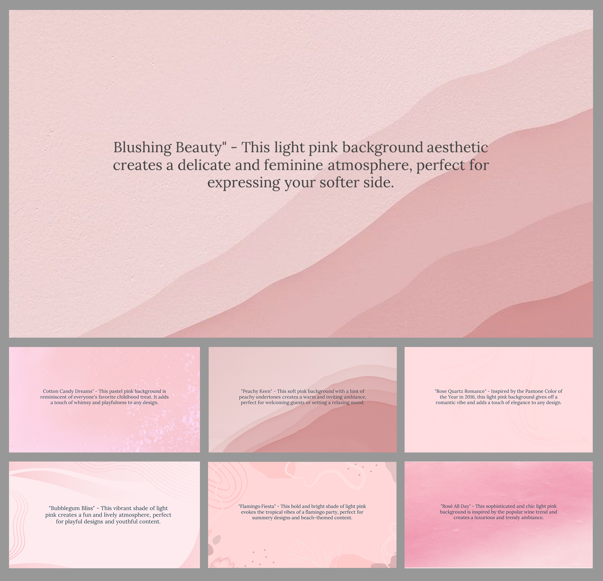 powerpoint background designs pink