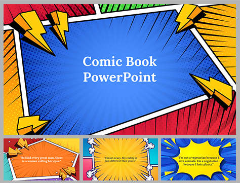 comic powerpoint template