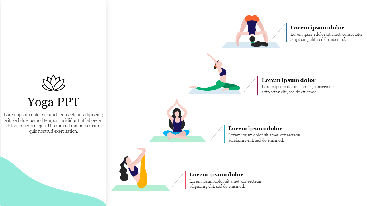 Incrediable Yoga PPT PowerPoint Presentation Slide 