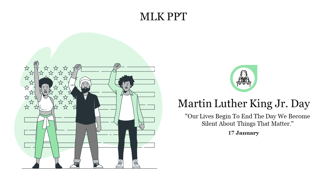 MLK PowerPoint Presentation Template & Google Slides