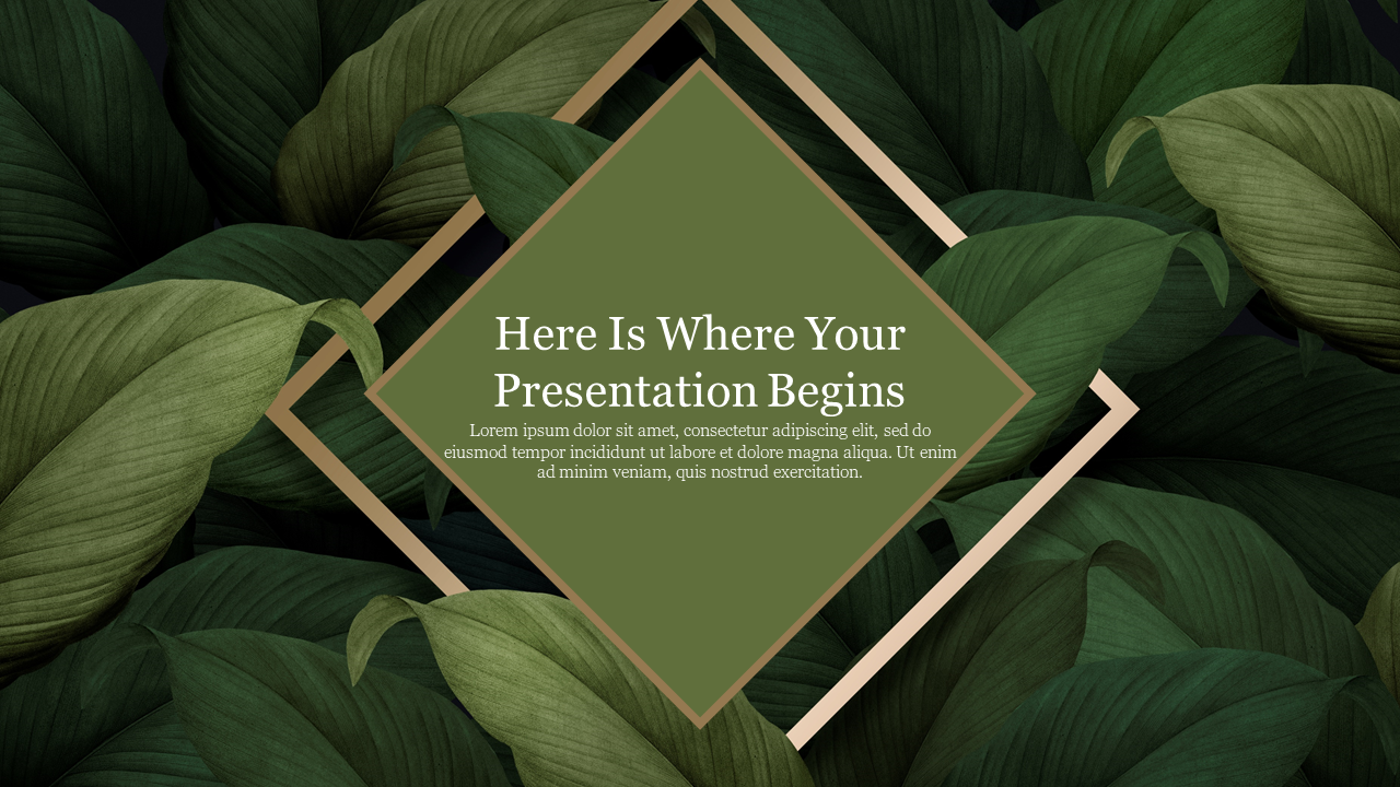 Slide Wallpaper PowerPoint Template and Google Slides