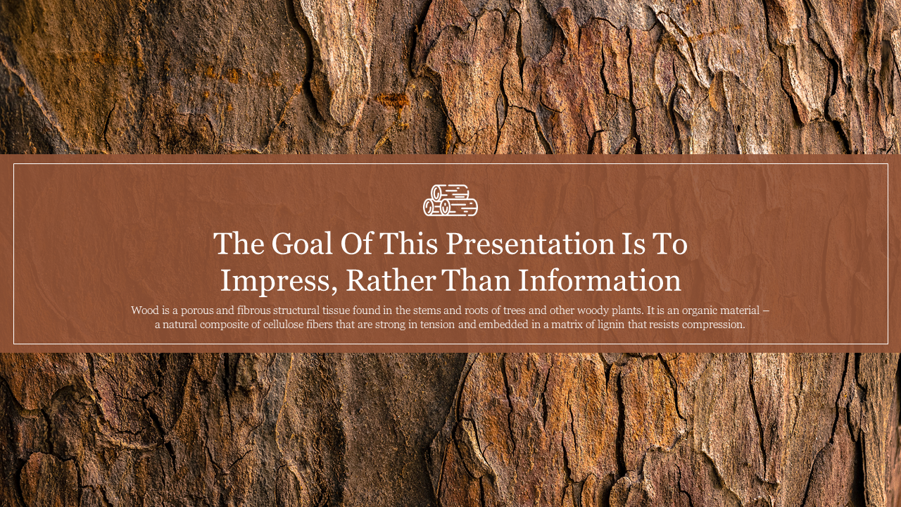 Effective Wood PowerPoint Background Presentation PPT