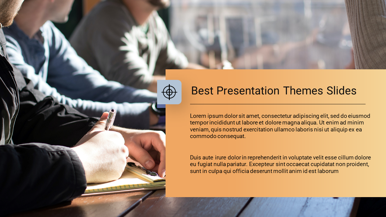 Best Presentation Themes Google Slides Template With Icon