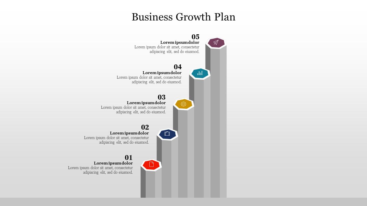 Creative Business Growth Plan Presentation Template 