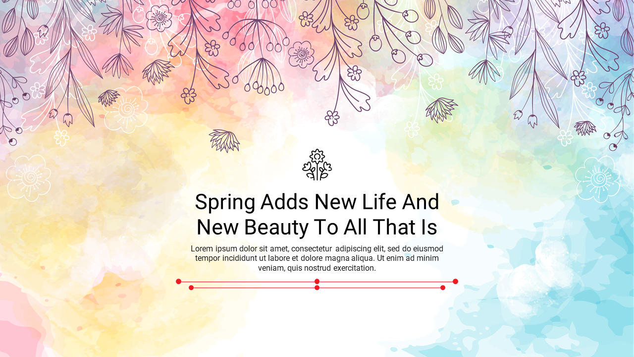 Google Slides Spring Backgrounds and PowerPoint Template