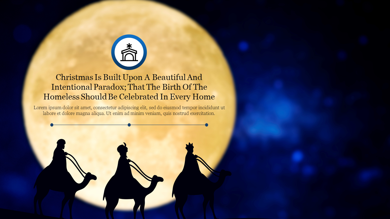 Nativity PowerPoint Backgrounds Template & Google Slides