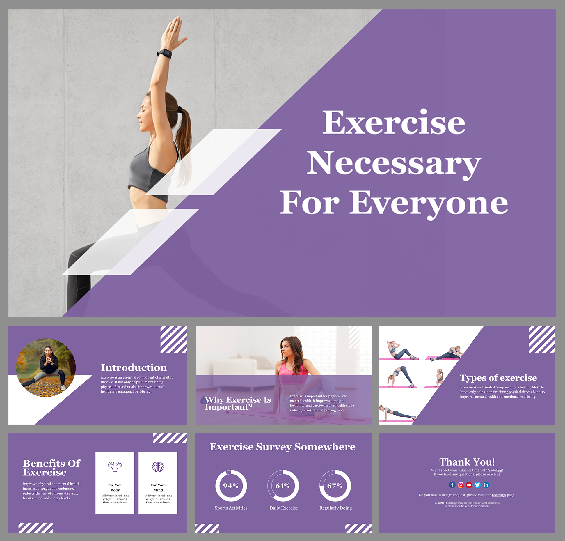 powerpoint presentation for exercise