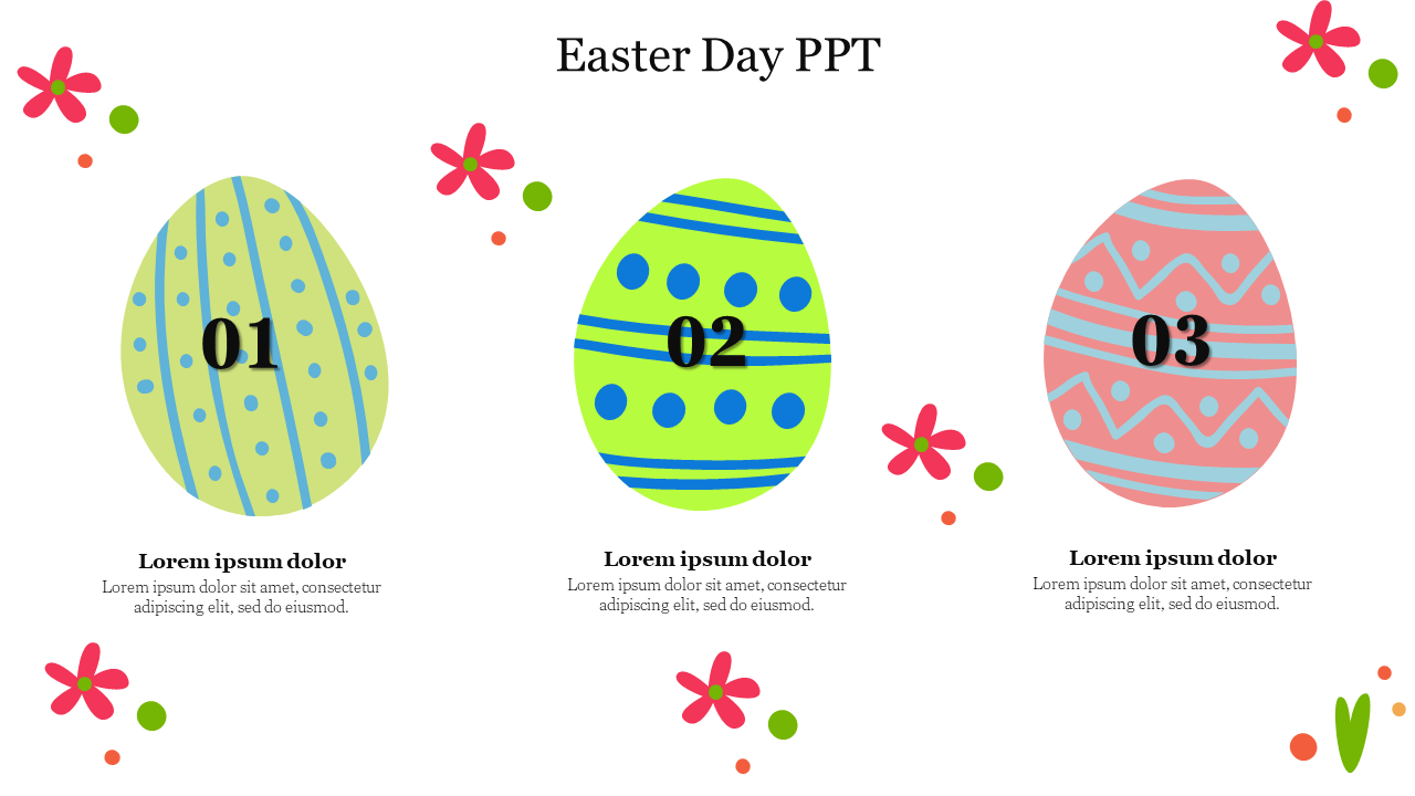 Explore Easter Egg PowerPoint Template Presentation
