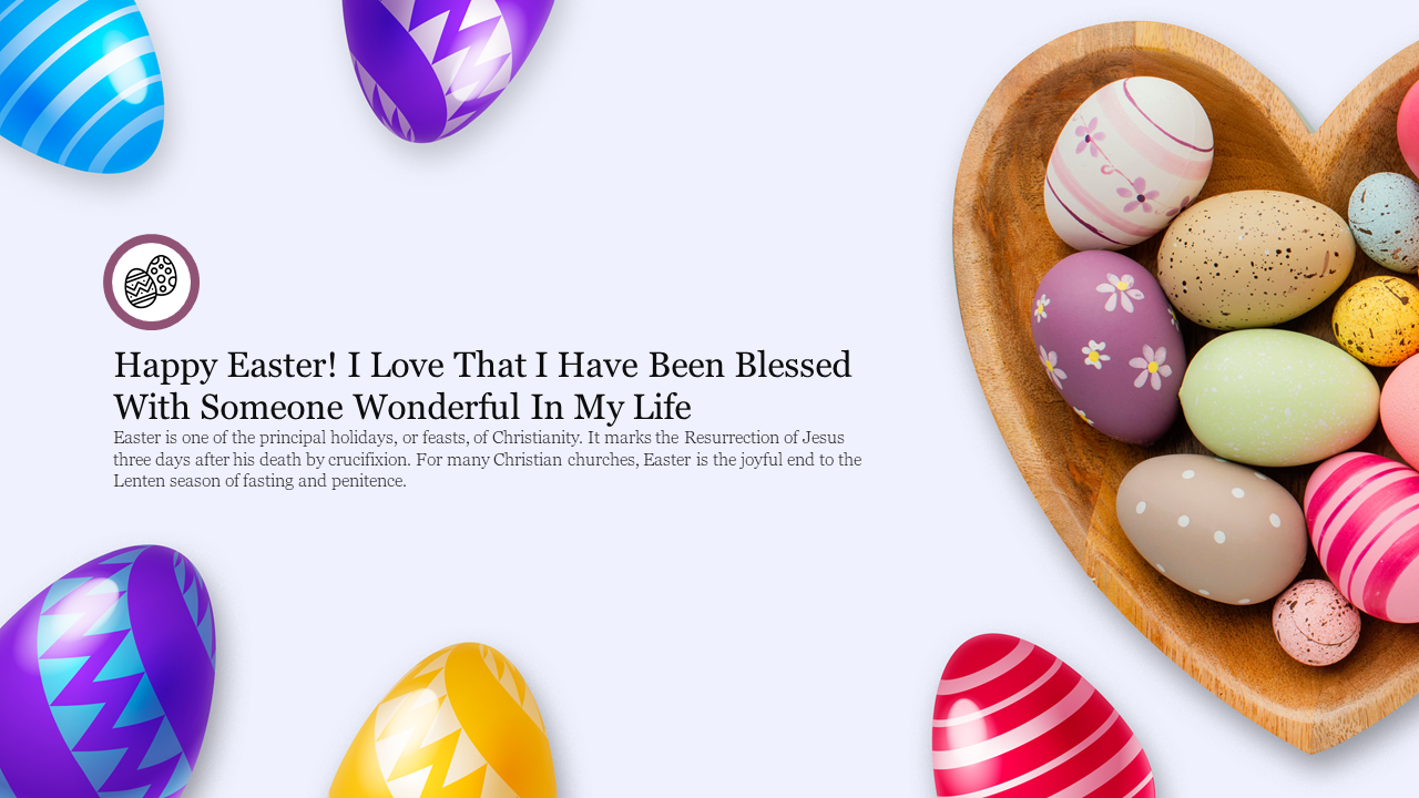 Effective Easter Slide Backgrounds Presentation Template 