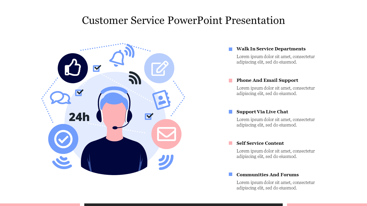 Free - Customer Service PPT Presentation Free Download Google Slide