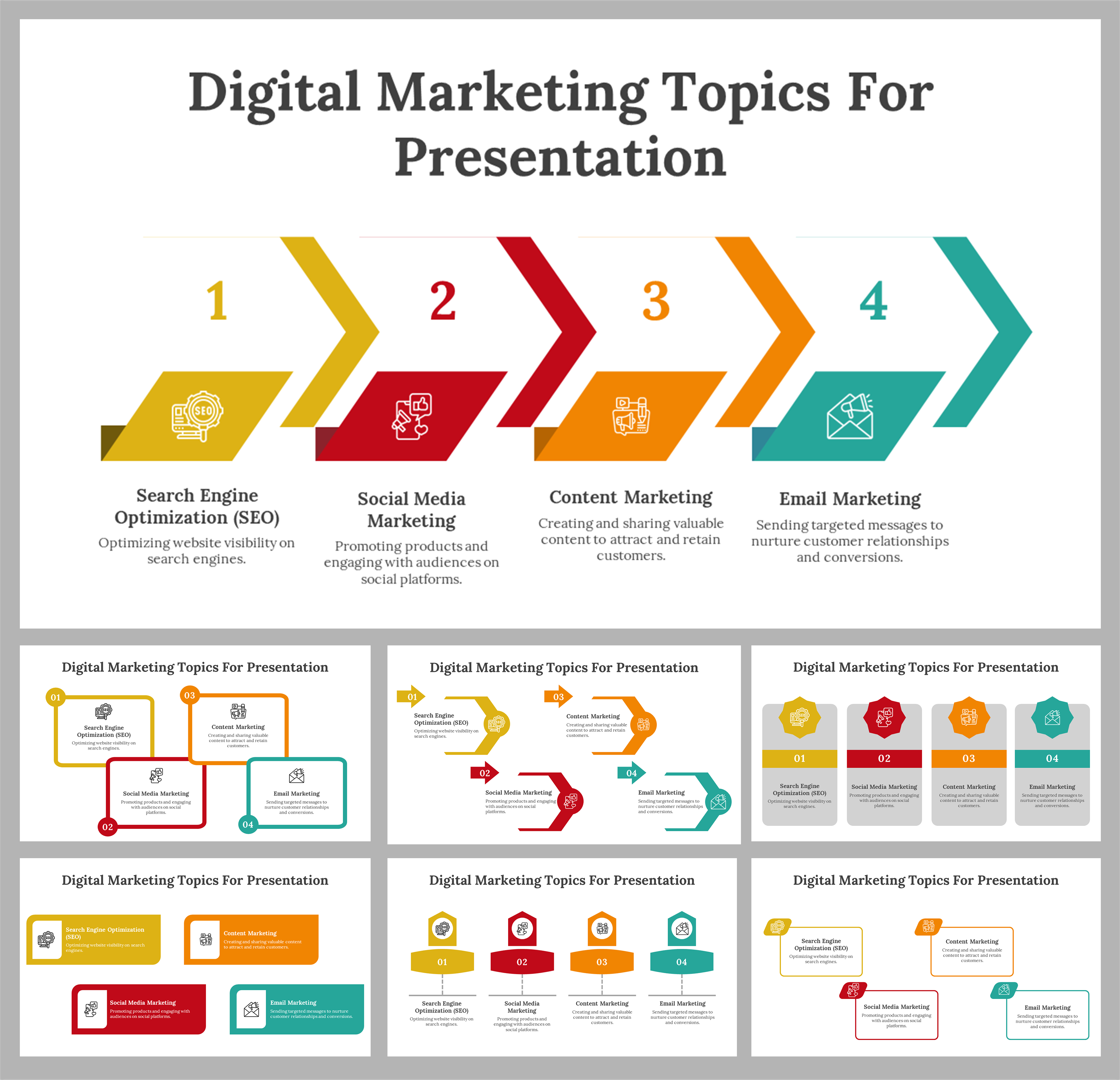 marketing related presentation topics