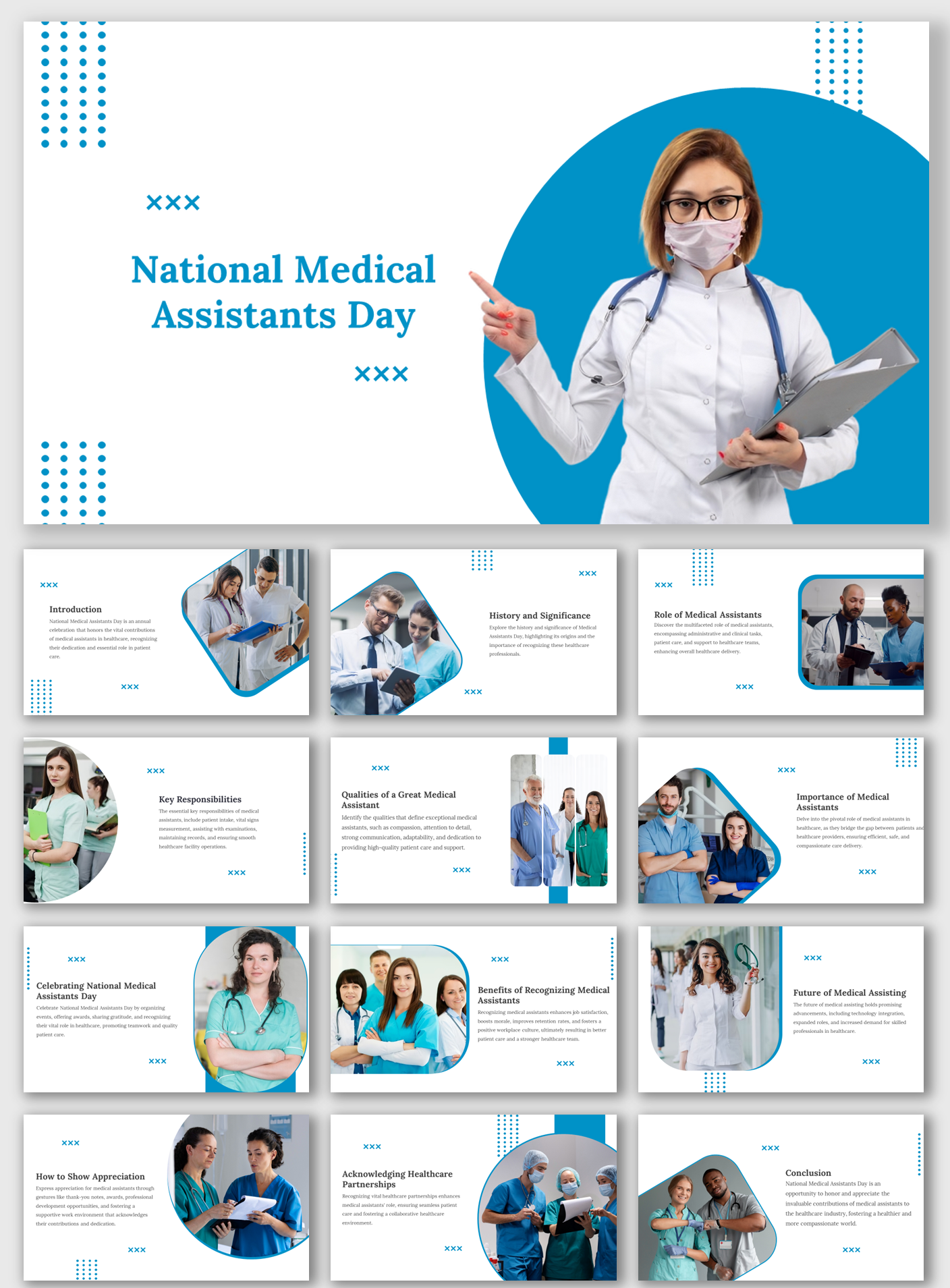 National Medical Assistants Day PPT And Google Slides