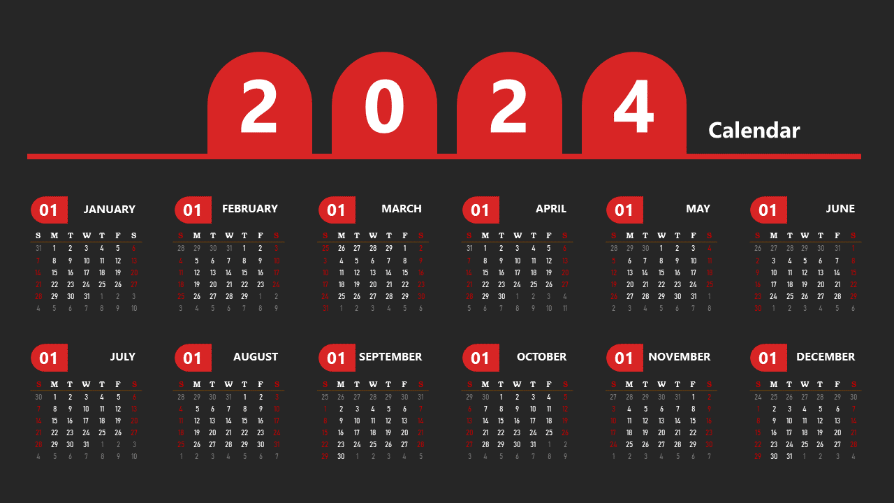 Calendar PowerPoint Presentation And Google Slides Theme