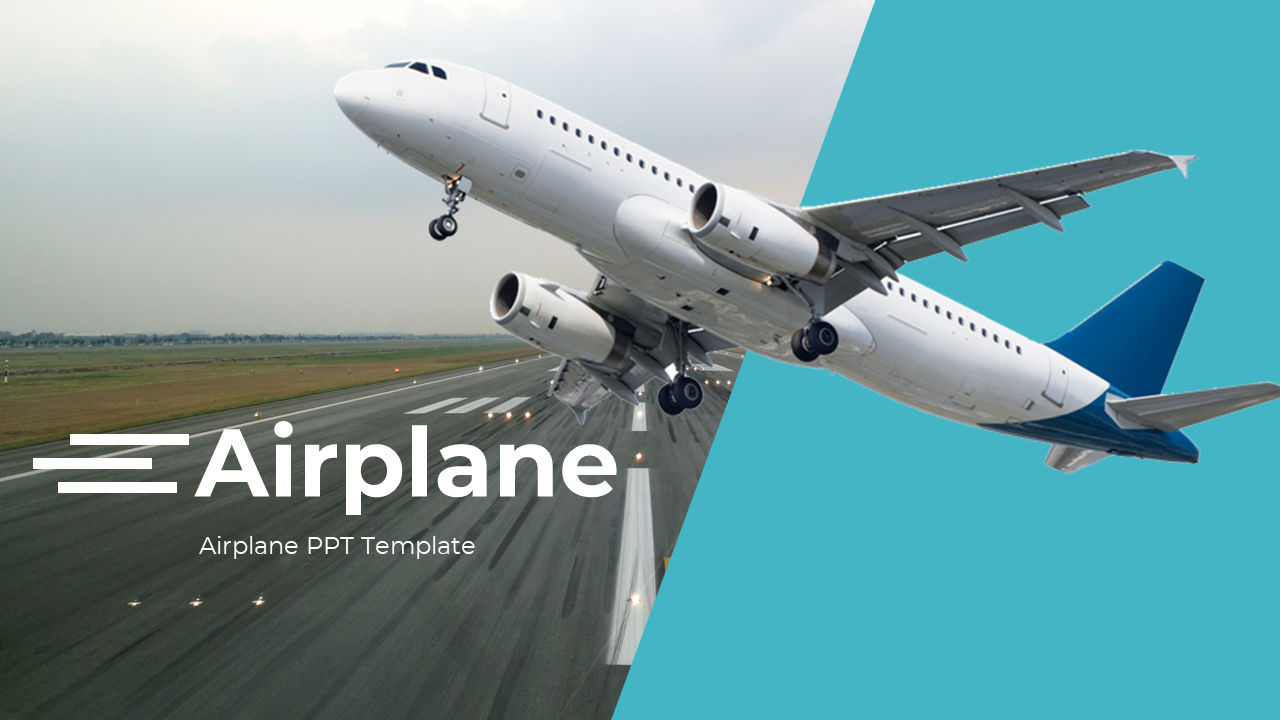 Airplane PPT Presentation And Google Slides Templates