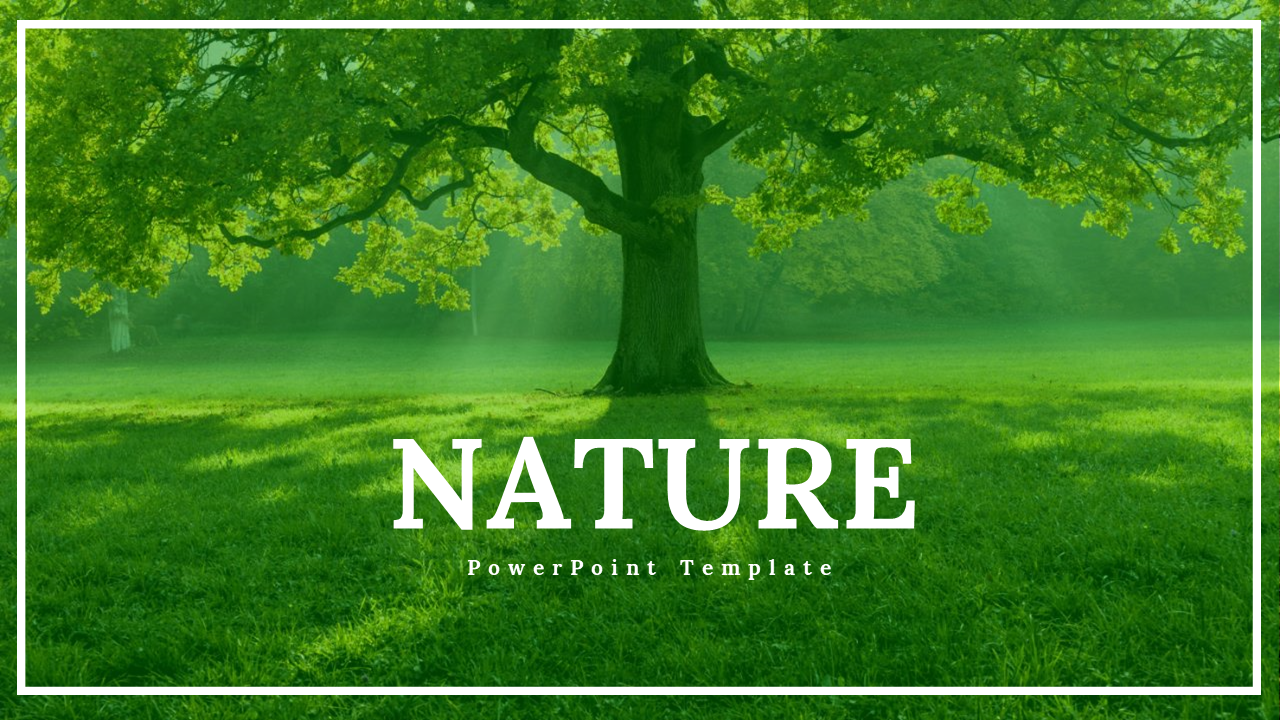 Attractive Nature Presentation templates for PPT and Google Slides Themes