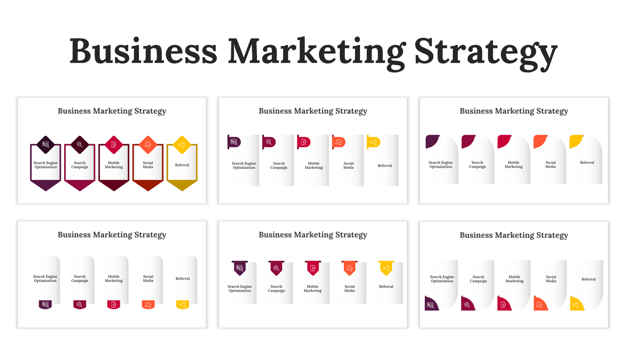 Business Marketing Strategy PowerPoint And Google Slides