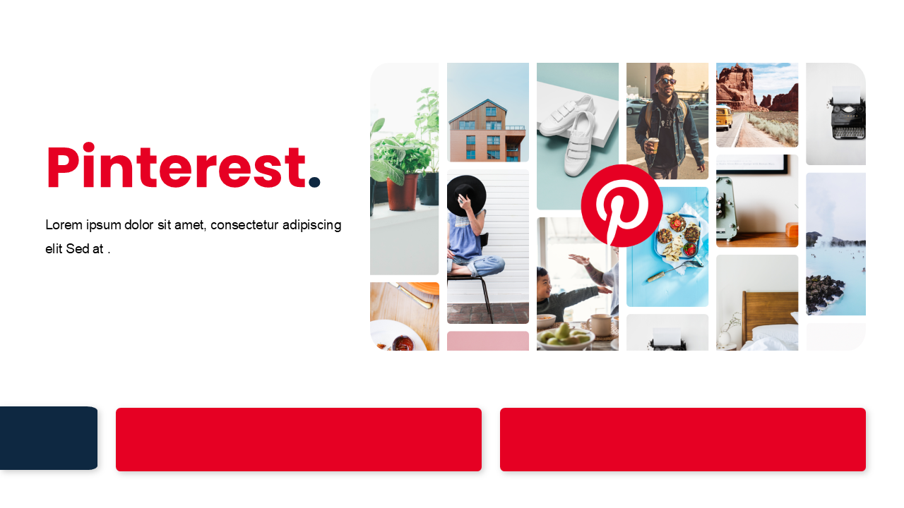 Creative Pinterest PPT Presentation Templates And Google Slides Themes