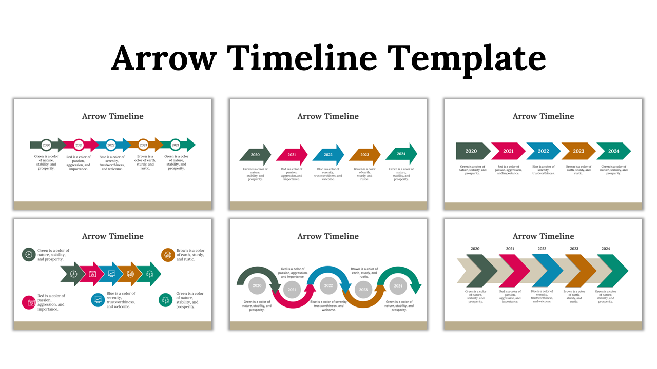 Professional Arrow PowerPoint and Google Slides Templates