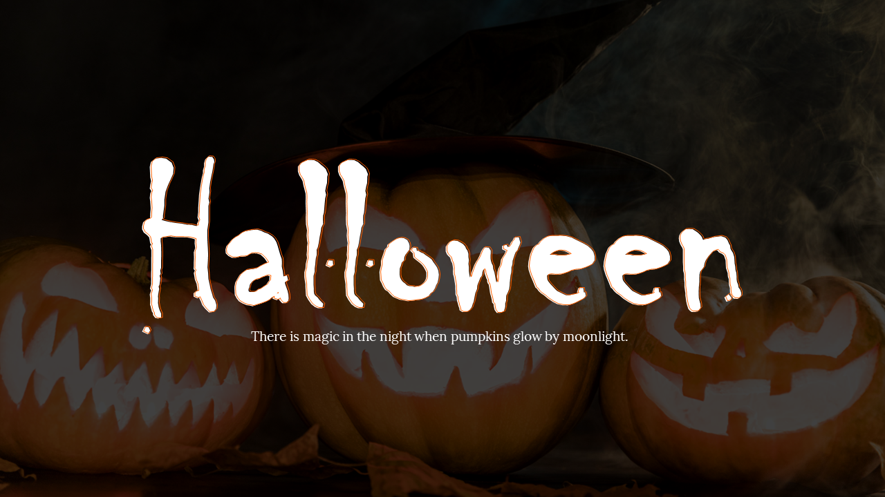 Halloween PowerPoint Templates and Google Slides