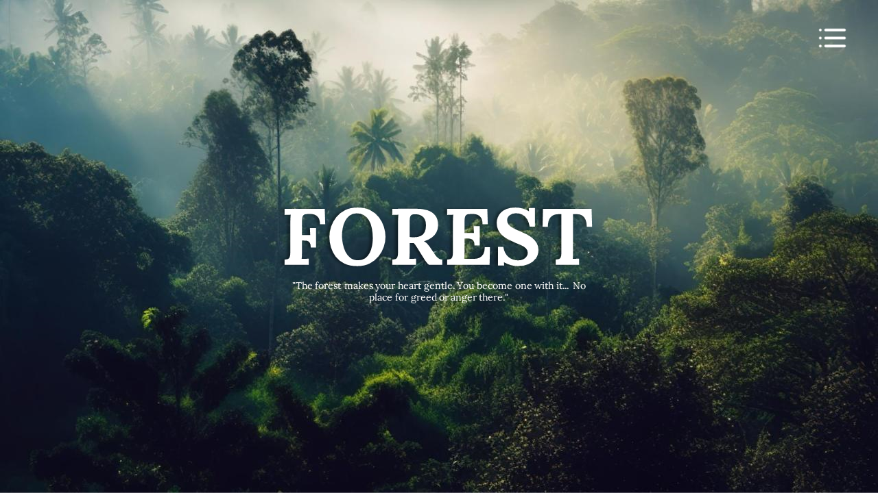 Forest PowerPoint Presentation and Google Slides Themes